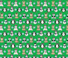 Load image into Gallery viewer, Gift Wrap Sheets - Cutesy Characters
