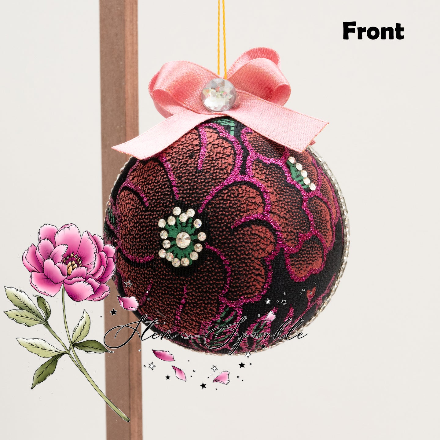 Simple Velvet Ornament